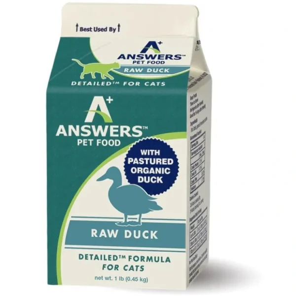 Answer's Detailed Raw Duck - Pet Home | The Perfect Pet Supplies Shopping Experience