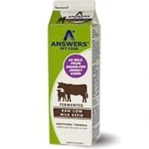 Answers Fermented Raw Cow Milk Kefir - Pet Home | The Perfect Pet Supplies Shopping Experience