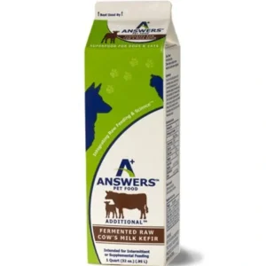 Answers Pet Food Additional Cows Milk Kefir (1/2 Gallon) - Pet Home | The Perfect Pet Supplies Shopping Experience