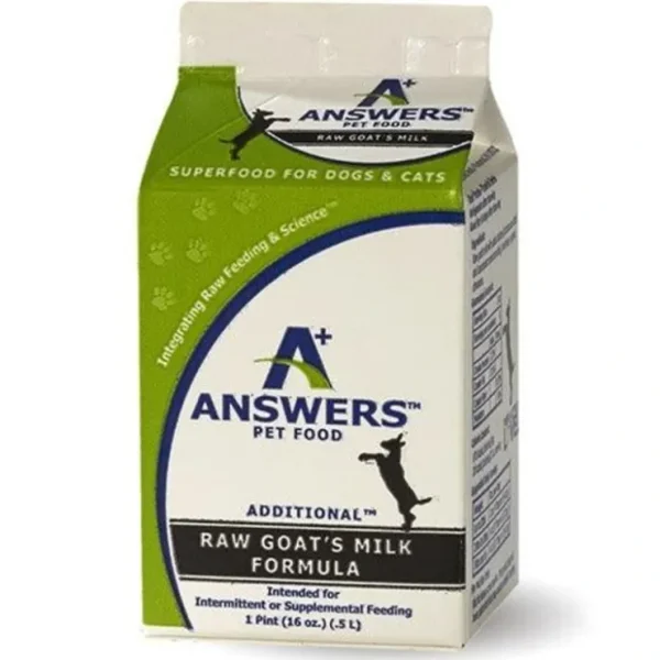 Answers Pet Food, Fermented Raw Goat Milk - Pet Home | The Perfect Pet Supplies Shopping Experience