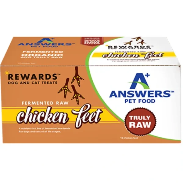 Answer's Rewards Fermented Raw Chicken Feet - Pet Home | The Perfect Pet Supplies Shopping Experience