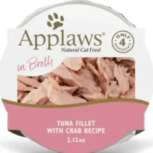 Applaws Natural Wet Tuna Fillet with Crab in Broth Pot - Pet Home | The Perfect Pet Supplies Shopping Experience