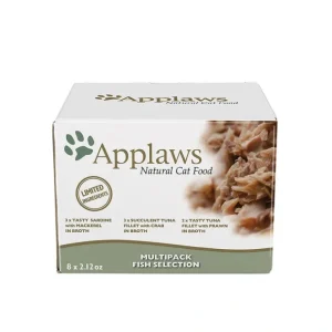 Applaws, Pot, Feline Adult - Fish Selection VP - 8x60g - 4 pk - Wet Cat Food - Pet Home | The Perfect Pet Supplies Shopping Experience