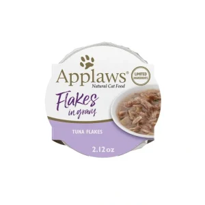 Applaws, Pot, Feline Adult - Tuna Flakes in Gravy - 60 g - Wet Cat Food - Pet Home | The Perfect Pet Supplies Shopping Experience