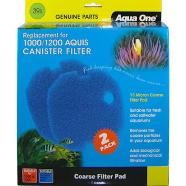 Aqua One Aquis 1000/1200 Coarse Filter Sponge 39s - Pet Home | The Perfect Pet Supplies Shopping Experience