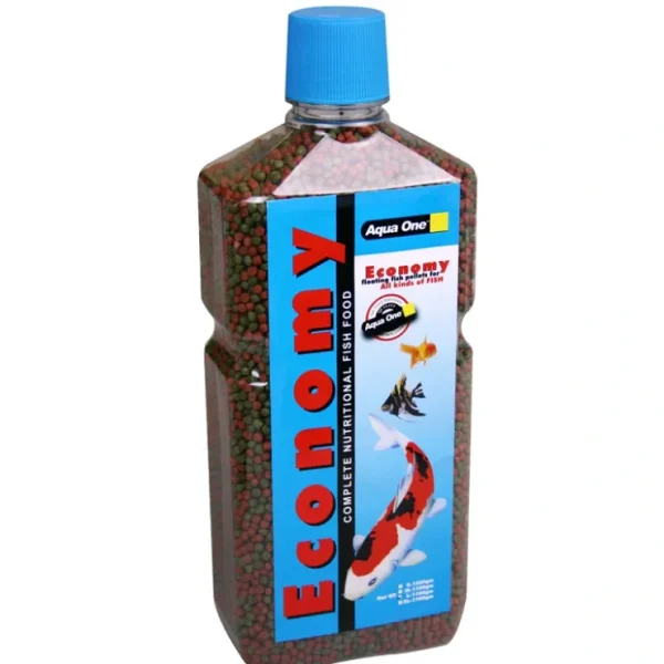 Aqua One Economy Pellets Large 1100g Bottle - Pet Home | The Perfect Pet Supplies Shopping Experience