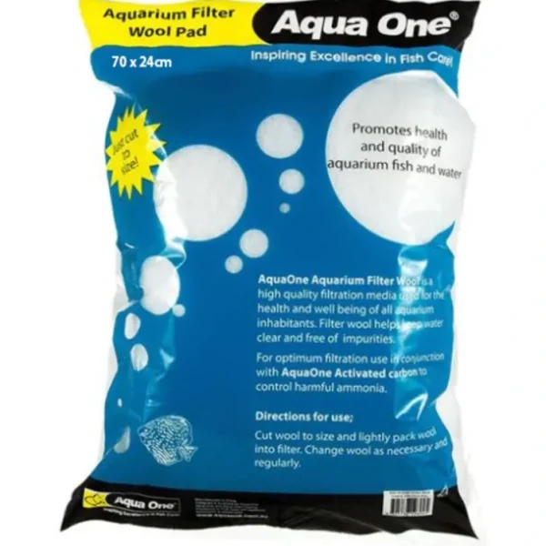 Aqua One Filter Wool Coarse 70x24cm - Pet Home | The Perfect Pet Supplies Shopping Experience