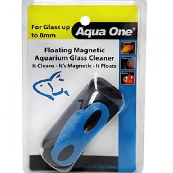 Aqua One Floating Magnet Cleaner Medium for up to 8mm Glass - Pet Home | The Perfect Pet Supplies Shopping Experience
