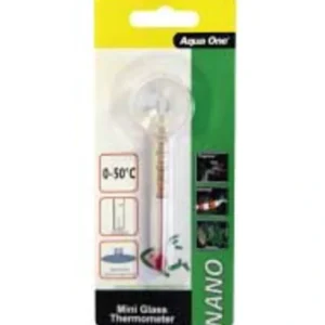Aqua One Glass Thermometer Nano 9cm - Pet Home | The Perfect Pet Supplies Shopping Experience
