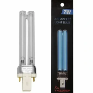 Aquatop Replacement UV Bulb with Square Base 2 Pin; available in 2 sizes - Pet Home | The Perfect Pet Supplies Shopping Experience
