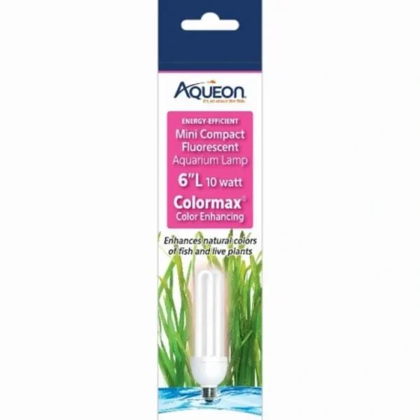 Aqueon Bulb Colormax 10w Mini Compact Fluorescent - Pet Home | The Perfect Pet Supplies Shopping Experience
