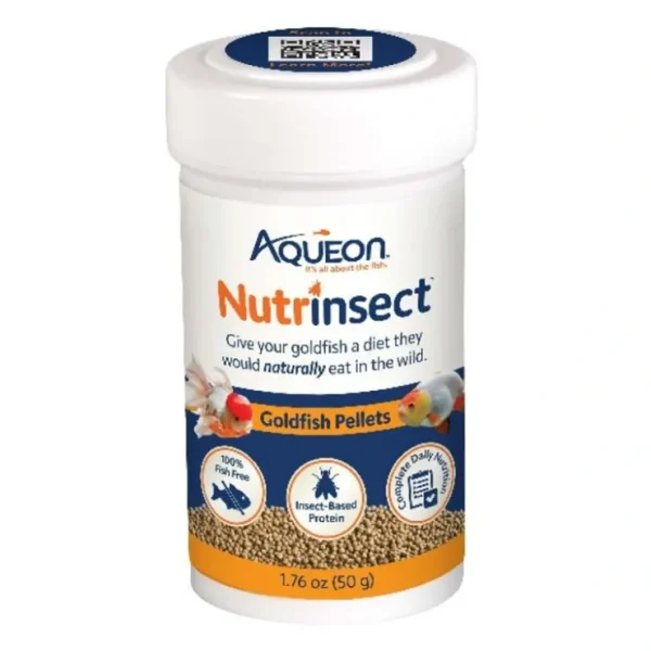 Aqueon Nutrinsect Goldfish Pellets - Pet Home | The Perfect Pet Supplies Shopping Experience