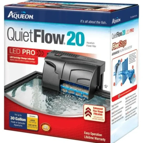 Aqueon Quietflow Power Filter 20 - Pet Home | The Perfect Pet Supplies Shopping Experience