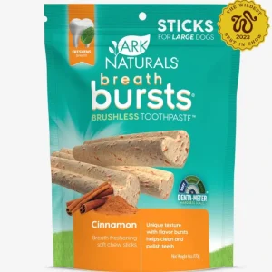 Ark Naturals Breath Bursts Cinnamon Sticks Dog Treats (6 Oz) - Pet Home | The Perfect Pet Supplies Shopping Experience
