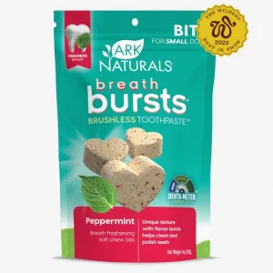 Ark Naturals Breath Bursts Peppermint Bits Dog Treats (4 Oz) - Pet Home | The Perfect Pet Supplies Shopping Experience