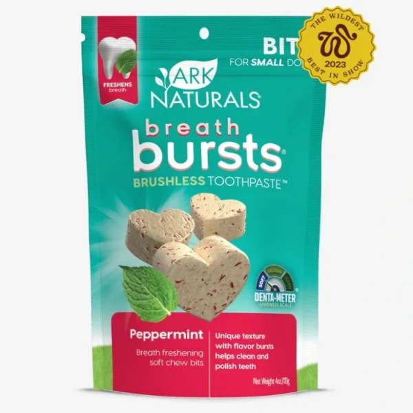 Ark Naturals Breath Bursts Peppermint Bits Dog Treats (4 Oz) - Pet Home | The Perfect Pet Supplies Shopping Experience
