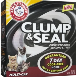 Arm & Hammer Multi-Cat Clump and Seal Complete Odor Sealing Cat Litter - Pet Home | The Perfect Pet Supplies Shopping Experience