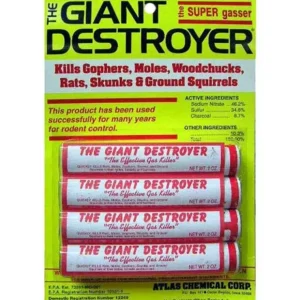 ATLAS GIANT DESTROYER MOLE SMOKE KILLER (0.5 lbs) - Pet Home | The Perfect Pet Supplies Shopping Experience