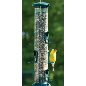 Audubon Green Plastic 6-PortSeed Tube Feeder (5.5D X 5.5W X 16H) - Pet Home | The Perfect Pet Supplies Shopping Experience