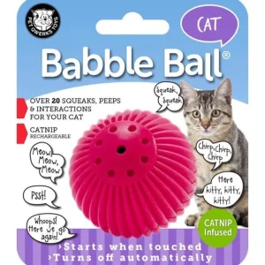 BABBLE BALL WITH CATNIP - Pet Home | The Perfect Pet Supplies Shopping Experience