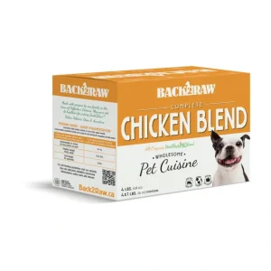 Back2Raw, Complete - Chicken Blend - 1.81 kg - 4 x 1 lb - Pet Home | The Perfect Pet Supplies Shopping Experience