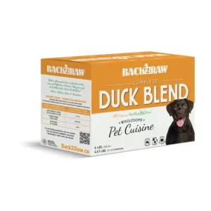 Back2Raw, Complete - Duck Blend - 1.81 kg - 4 x 1 lb - Pet Home | The Perfect Pet Supplies Shopping Experience