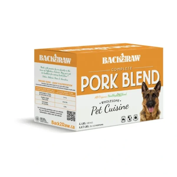 Back2Raw, Complete - Pork Blend - 1.81 kg - 4 x 1 lb - Pet Home | The Perfect Pet Supplies Shopping Experience