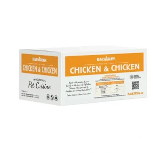 Back2Raw, Complete, Patty - Chicken & Chicken Blend - 5.44 kg(12x0.45kg) - Pet Home | The Perfect Pet Supplies Shopping Experience