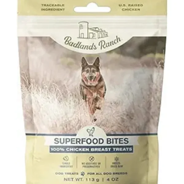 Badlands Ranch - Superfood Bites Chicken Breast Grain-Free Freeze-Dried Raw Dog Treats - Pet Home | The Perfect Pet Supplies Shopping Experience