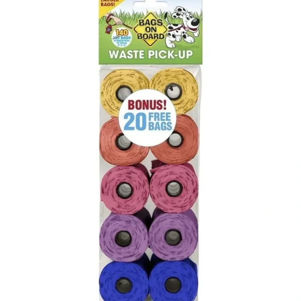 Bags on Board Rainbow Refill Pack - Pet Home | The Perfect Pet Supplies Shopping Experience