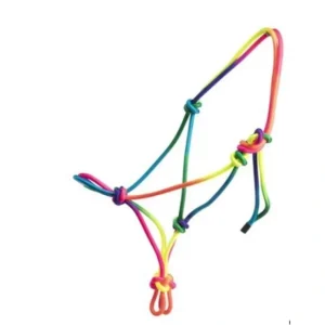 Bambino Knotted Halter Rainbow COB/FULL - Pet Home | The Perfect Pet Supplies Shopping Experience