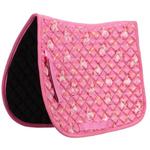 Bambino Pony Saddle Pad - Pink Unicorn - Pet Home | The Perfect Pet Supplies Shopping Experience