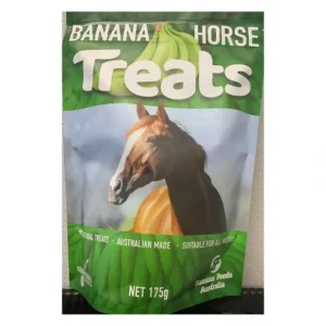 Banana Horse Treats 175gm for horses - Pet Home | The Perfect Pet Supplies Shopping Experience
