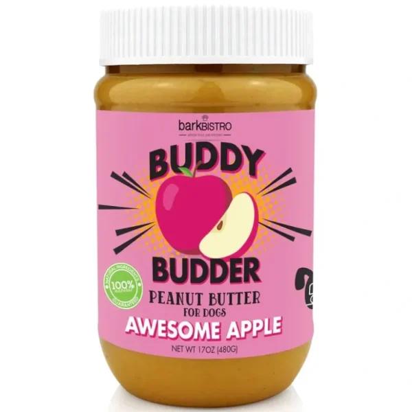 Bark Bistro - Awesome Apple Buddy Budder Dog Treat - Pet Home | The Perfect Pet Supplies Shopping Experience