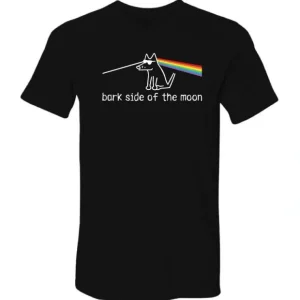 Bark Side Of The Moon - Lightweight Tee - Pet Home | The Perfect Pet Supplies Shopping Experience