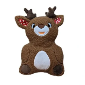 Barker's Bowtique - Holiday Fleece Reindeer Dog Toy - Pet Home | The Perfect Pet Supplies Shopping Experience
