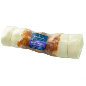 Barkworthies Beef Cheek Wrapped With Chicken Dog Treat (Large) - Pet Home | The Perfect Pet Supplies Shopping Experience