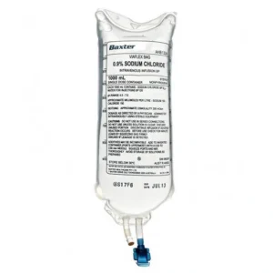 Baxter I/V Fluid 0.9% Sodium Chloride 1 Litre AHB1324 - Pet Home | The Perfect Pet Supplies Shopping Experience