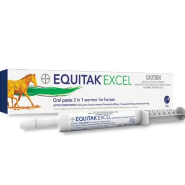 Bayer Equitak Excel Horse worming Paste - Pet Home | The Perfect Pet Supplies Shopping Experience