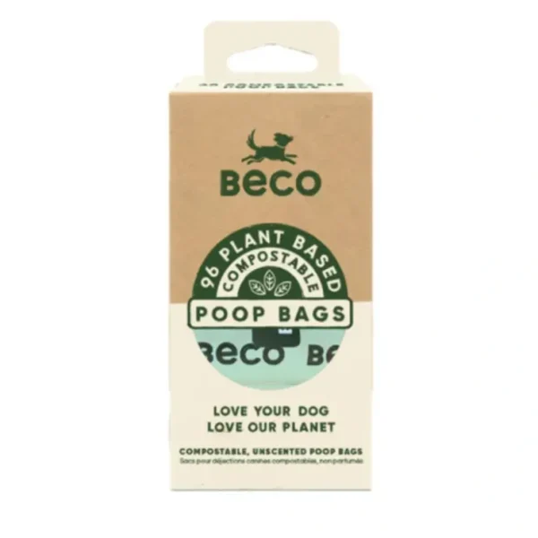 Beco Home Compostable Poop Bags 96pk - Pet Home | The Perfect Pet Supplies Shopping Experience