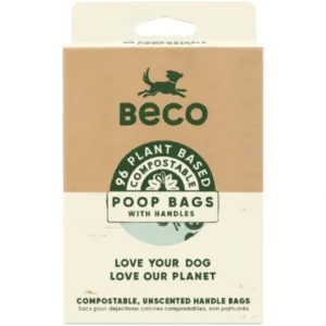 Beco Home Compostable Poop Bags with Handles 96pk - Pet Home | The Perfect Pet Supplies Shopping Experience