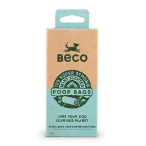 Beco Mint Scented Poop Bags 120pk - Pet Home | The Perfect Pet Supplies Shopping Experience