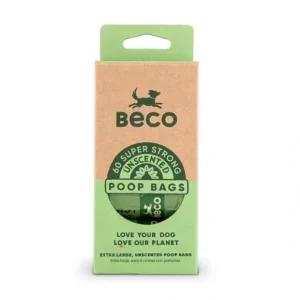Beco Unscented Poop Bags 60 pack - Pet Home | The Perfect Pet Supplies Shopping Experience