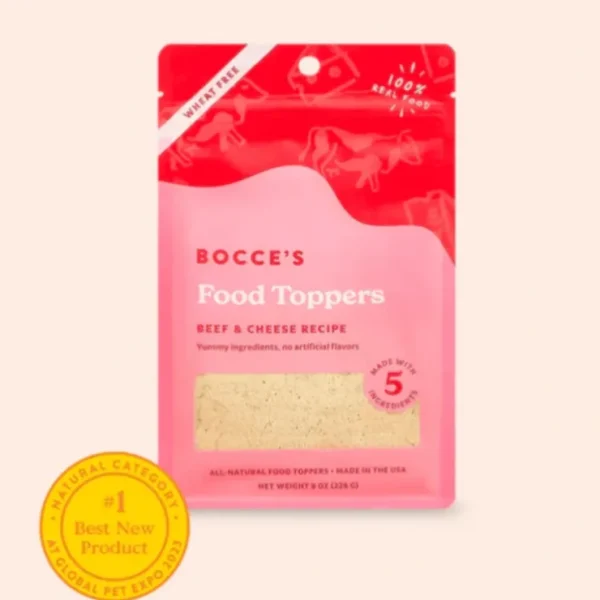 Beef & Cheese Dog Food Topper from Bocce's Bakery - Pet Home | The Perfect Pet Supplies Shopping Experience