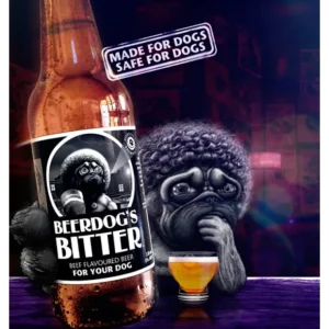 BeerDog's Bitter Beef Flavoured Dog Beer 330mL - Pet Home | The Perfect Pet Supplies Shopping Experience