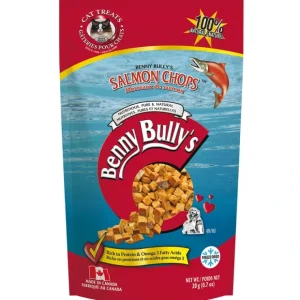 Benny Bully's, Feline Salmon Chops - 20 g - Cat Treat - Pet Home | The Perfect Pet Supplies Shopping Experience