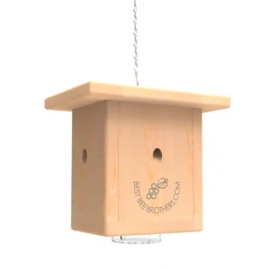 Best Bee Brothers Pine Wood Carpenter Bee Box Trap - Pet Home | The Perfect Pet Supplies Shopping Experience