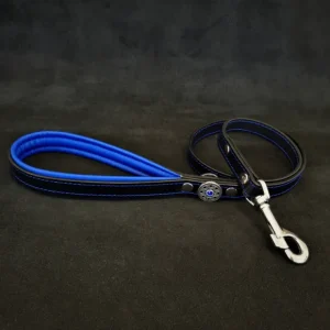 ''Bijou'' leather lead blue - Pet Home | The Perfect Pet Supplies Shopping Experience