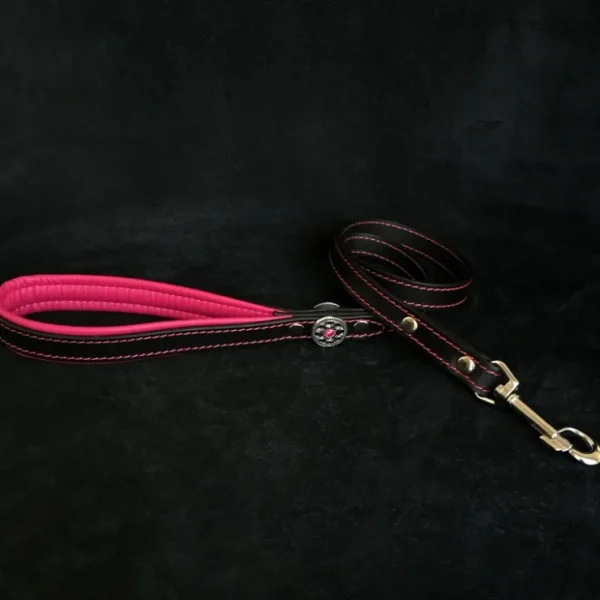 ''Bijou'' leather lead pink - Pet Home | The Perfect Pet Supplies Shopping Experience