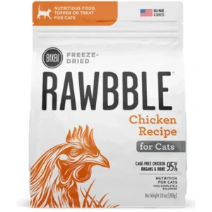 Bixbi Rawbble Freeze-Dried Food for Cats Chicken Recipe - Pet Home | The Perfect Pet Supplies Shopping Experience